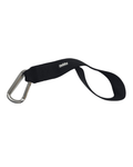 Ceinture de sécurité et laisse courte noir 38mm x 30cm