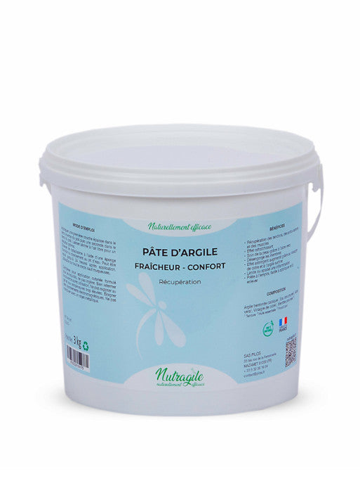 Pâte d'argile Fraîcheur & Confort 3kg Nutragile