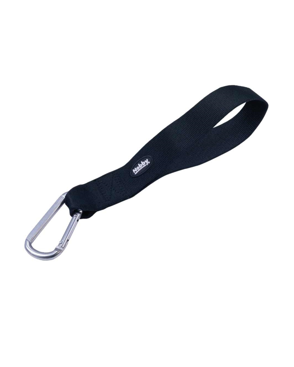 Ceinture de sécurité et laisse courte noir 38mm x 30cm