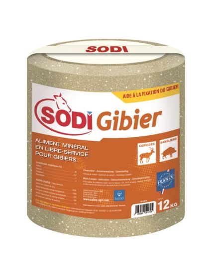 Bloc de sel Sodigibier 12Kg