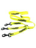 Laisse tripleur plate 3 x 0.3 x 150 cm avec tripleur CaniHunt
