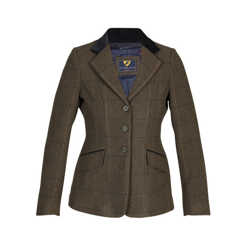 Veste d'équitation en tweed Saratoga