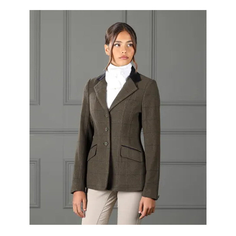 Veste d'équitation en tweed Saratoga