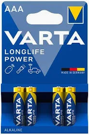 Piles Varta LR03 1,5V AAA Alkaline