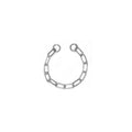 Collier-chaîne grosse mailles