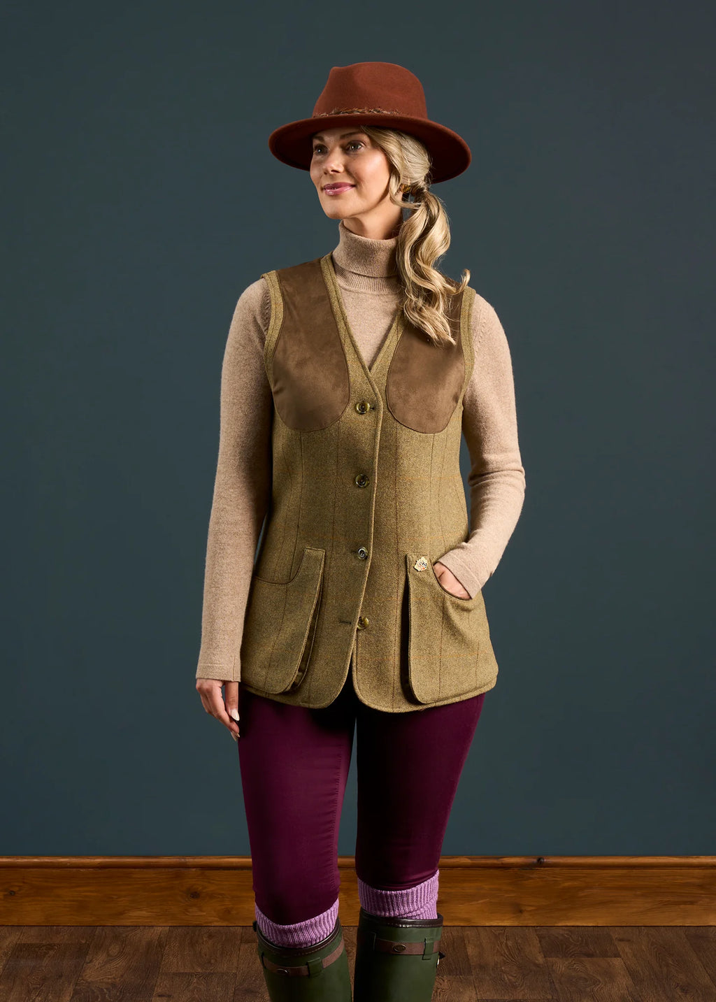 Gilet de Tir Combrook Femme Alan Paine
