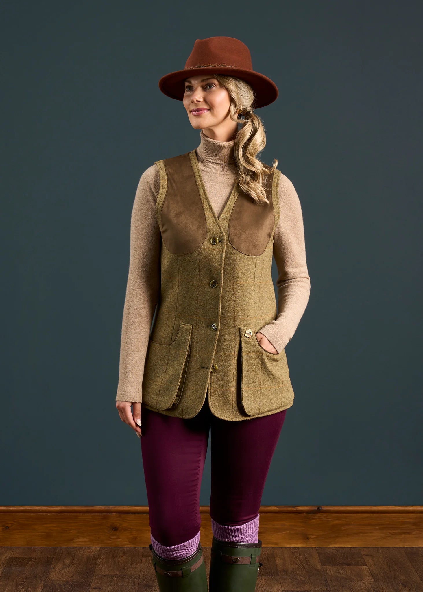 Gilet de Tir Combrook Femme Alan Paine