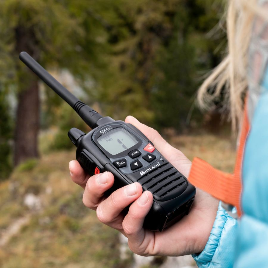 Talkie-Walkie G9 Pro Midland avec oreillettes