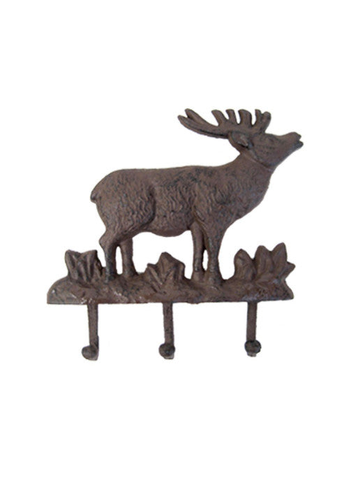 Porte-clés Cerf en bronze Lovergreen