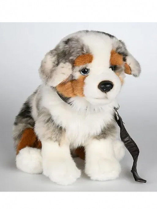 Peluche berger australien 26cm Nature de Brenne