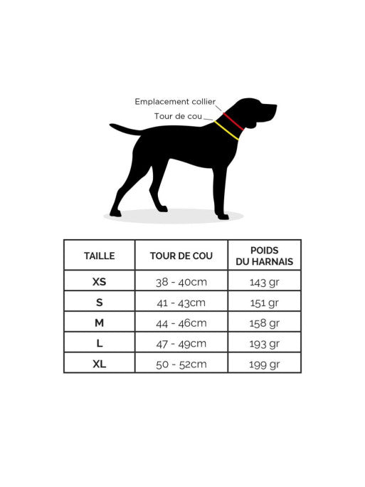Harnais Canicross X-Back One I-Dog