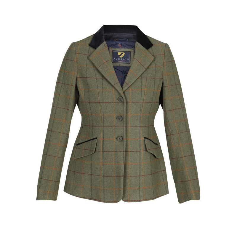 Veste d'équitation en tweed Saratoga