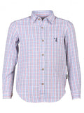 Chemise à carreaux enfant Percussion