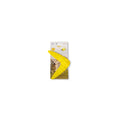 Jouet chien TPR Boomerang jaune 17cm