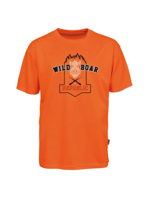 T-shirt manches courtes Wild Boar Republic II Percussion
