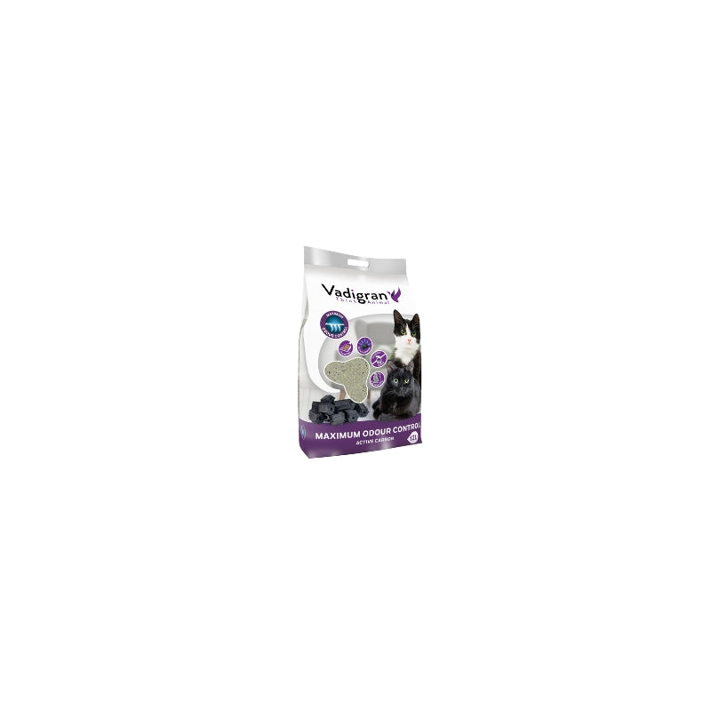 Litière chat Cat Litter Bentonite Max. Odour Control Vadigran 10KG