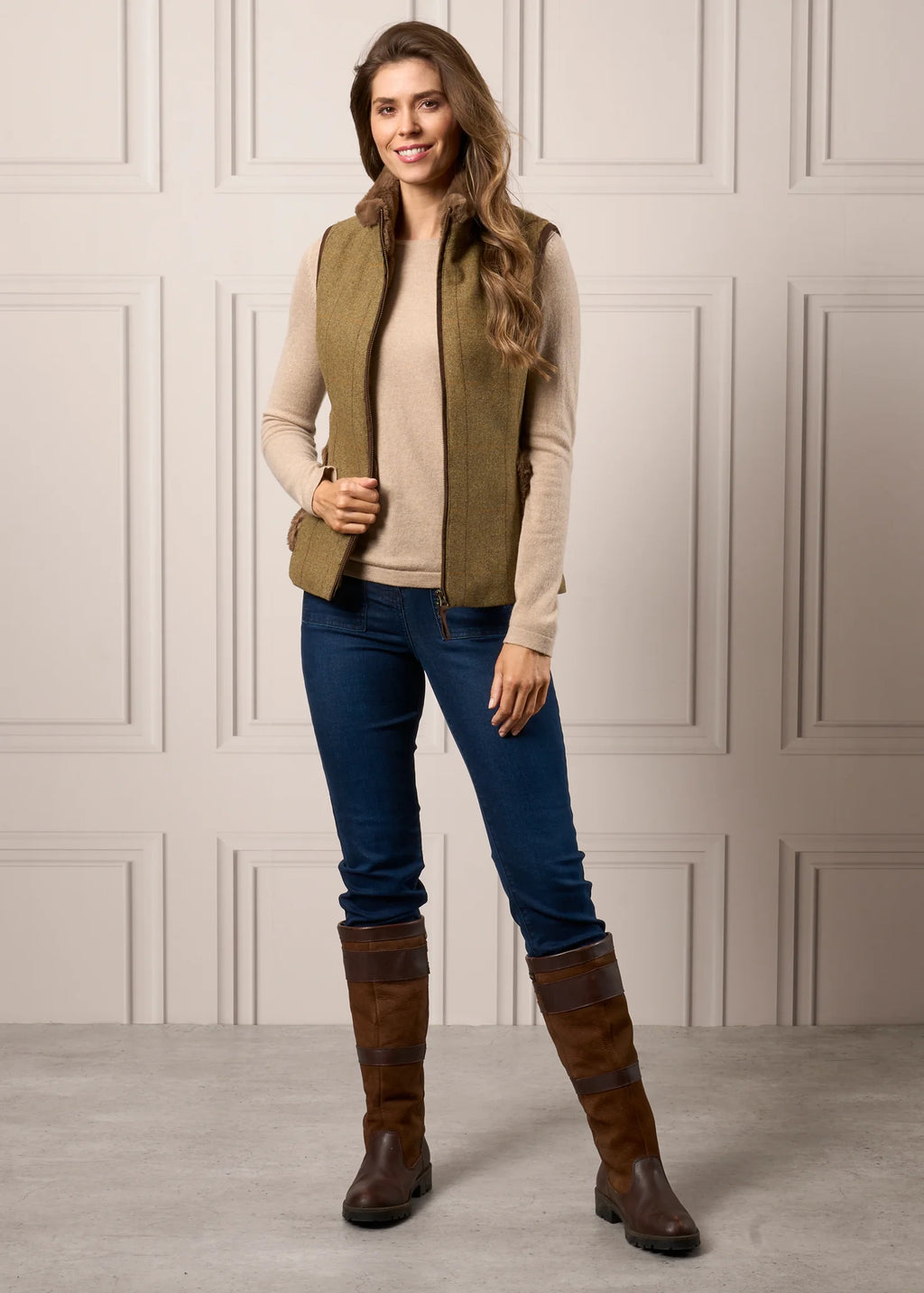 Gilet Combrook Femme Alan Paine