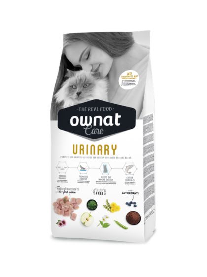 Croquettes Chat Care Urinary 3kg Ownat