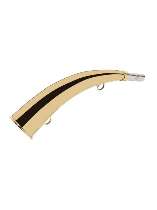 Corne d'appel ronde cuivre 30 cm Pisteurs