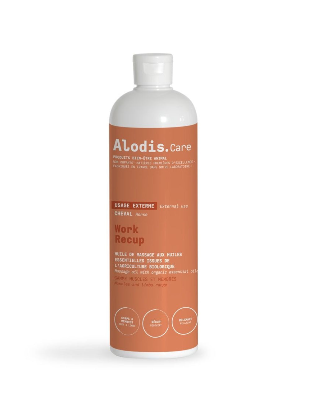 Huile après effort Work Récup 250ml Alodis Care
