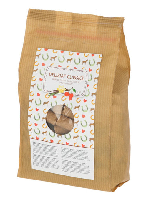 Friandises pour chevaux classic 1kg Delizia