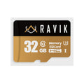 Carte mémoire SDHC Class 10 32Gb Ravik