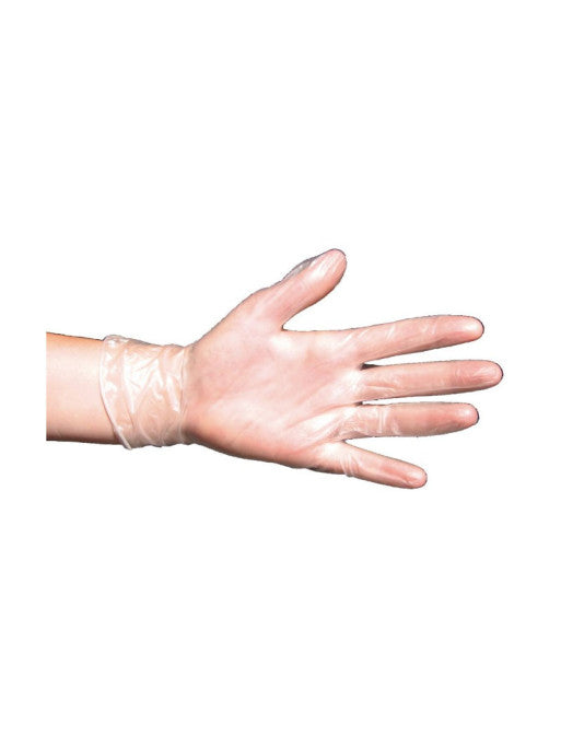 Gants à usage unique vinyle transparent Kerbl
