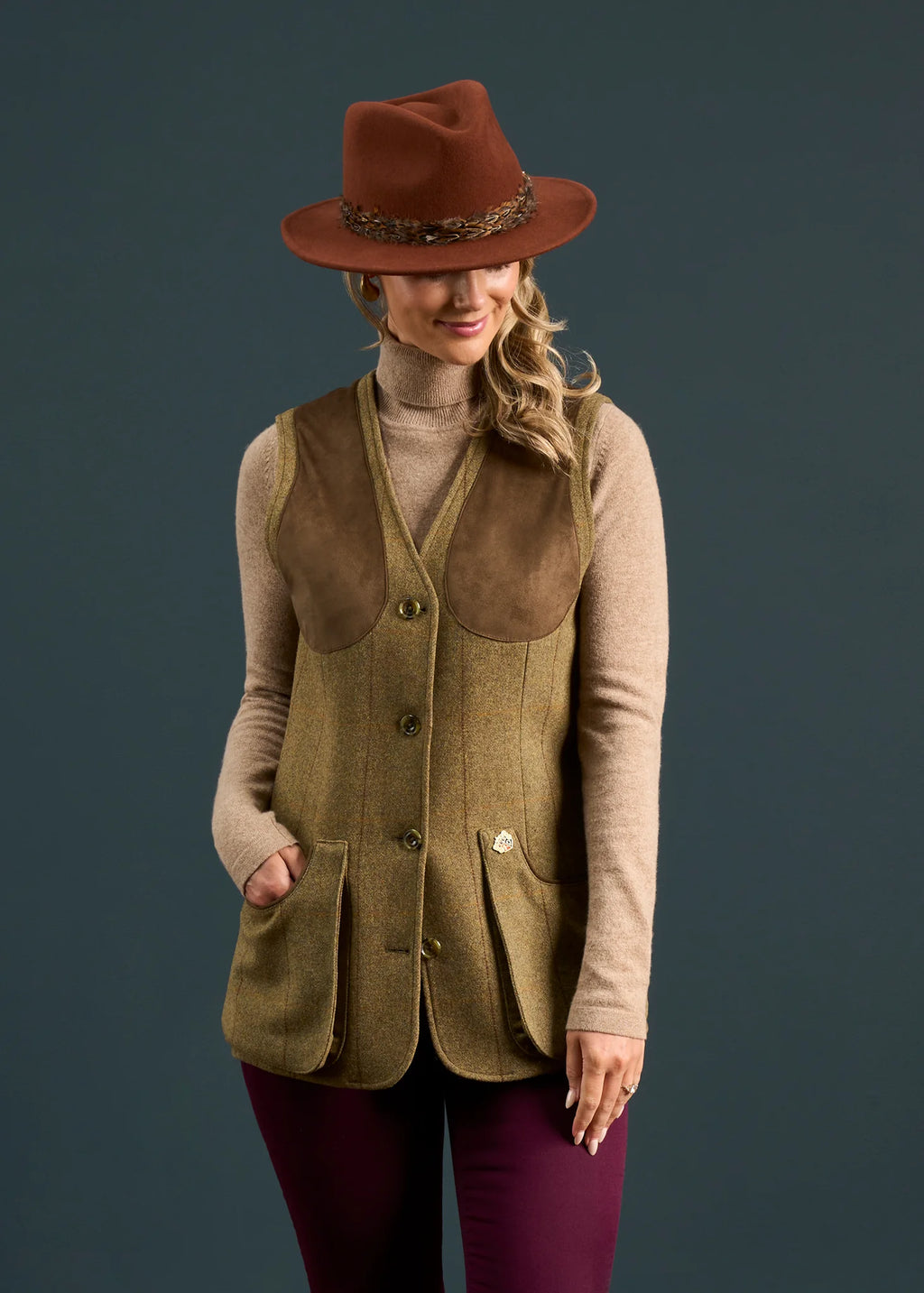 Gilet de Tir Combrook Femme Alan Paine