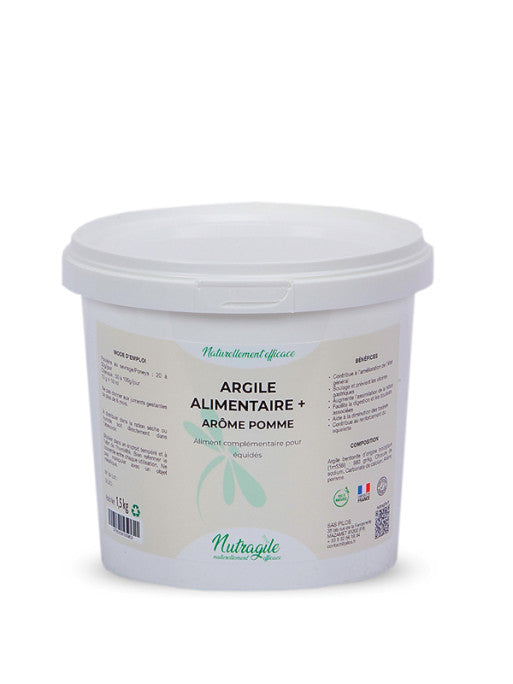 Argile alimentaire + arôme pomme 1.5kg Nutragile