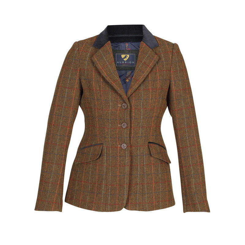 Veste d'équitation en tweed Saratoga
