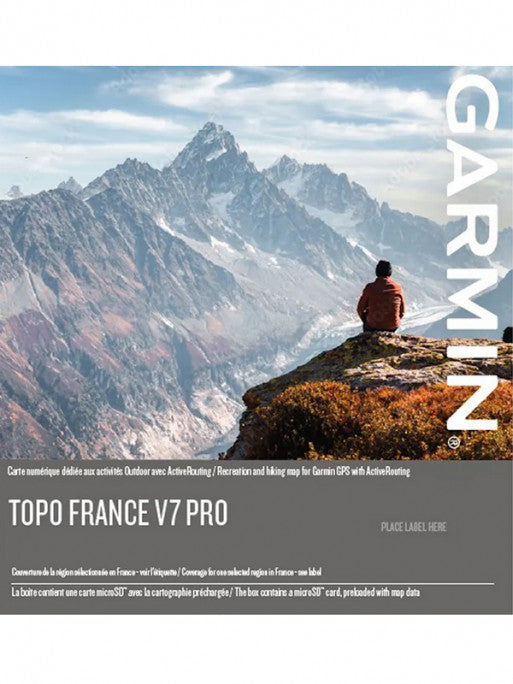 Carte topographique V7 Pro France+ Dom-Tom
