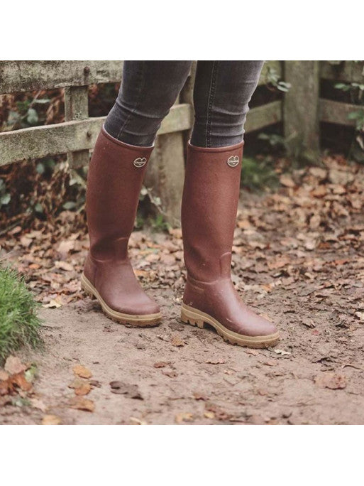 Bottes Saint-Hubert marron femme Le Chameau