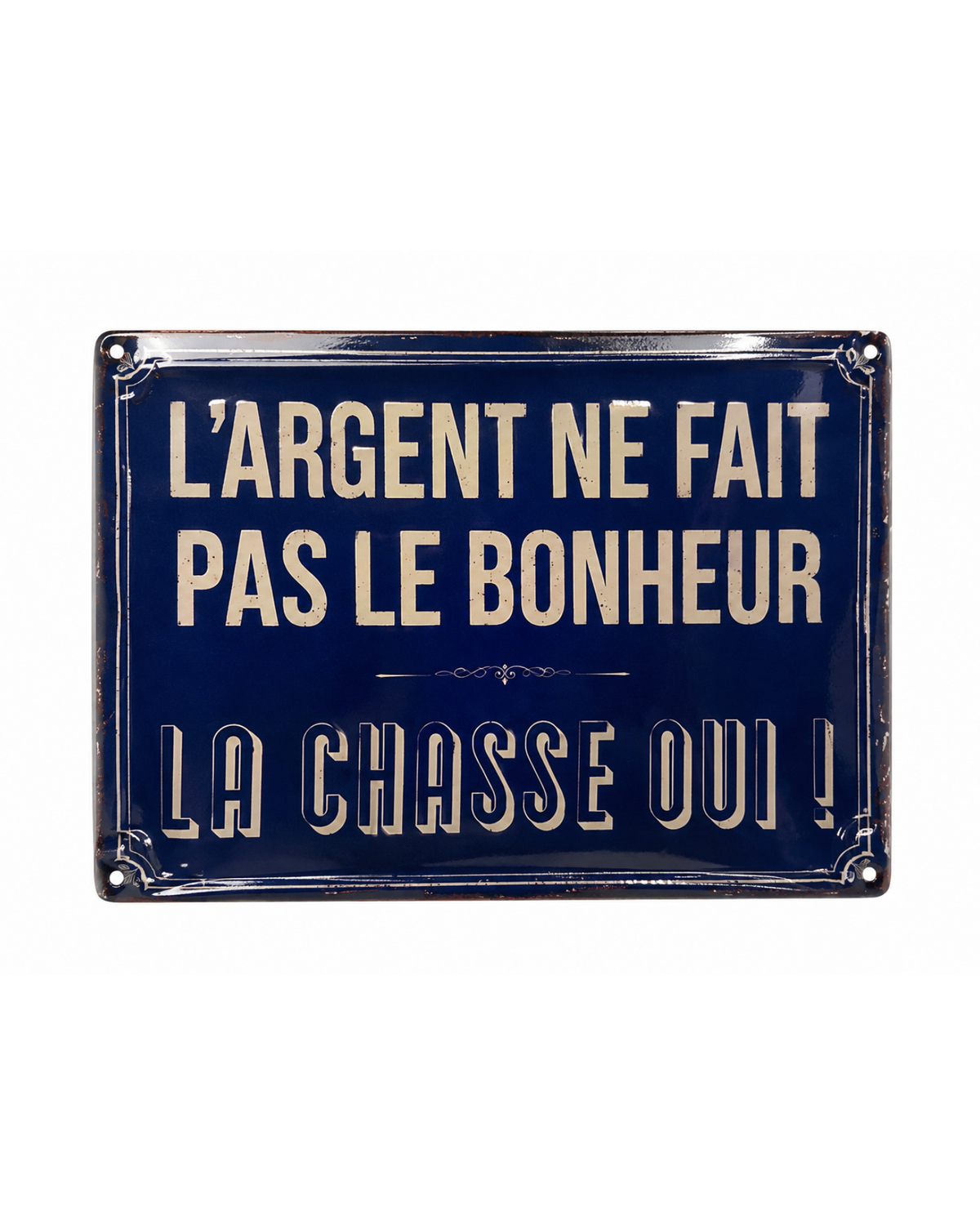 Plaque ''l'argent'' Lovergreen