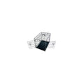 Cage de transport pliable noir 116 x 77 x 86cm