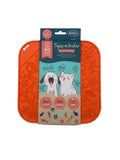 Tapis à lécher avec ventouse