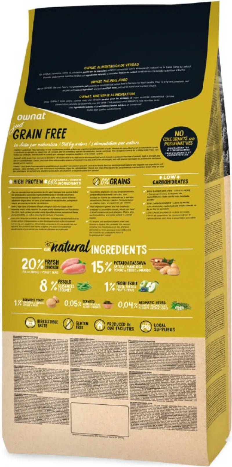 Croquettes Just Grain Free Junior 14kg Ownat