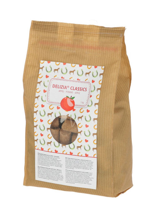 Friandises pour chevaux classic 1kg Delizia