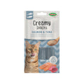 Crème à lécher au thon et saumon X4 - 60g Bubimex
