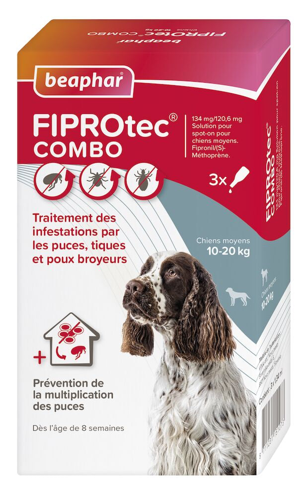 Pipettes Fiprotec Combo