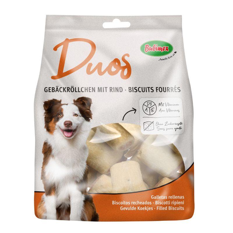 Biscuits fourrés à la viande Duos 500g Bubimex