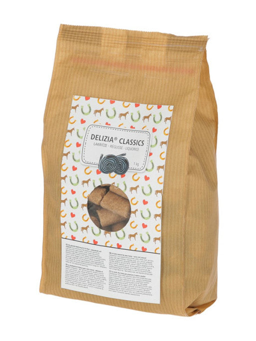 Friandises pour chevaux classic 1kg Delizia