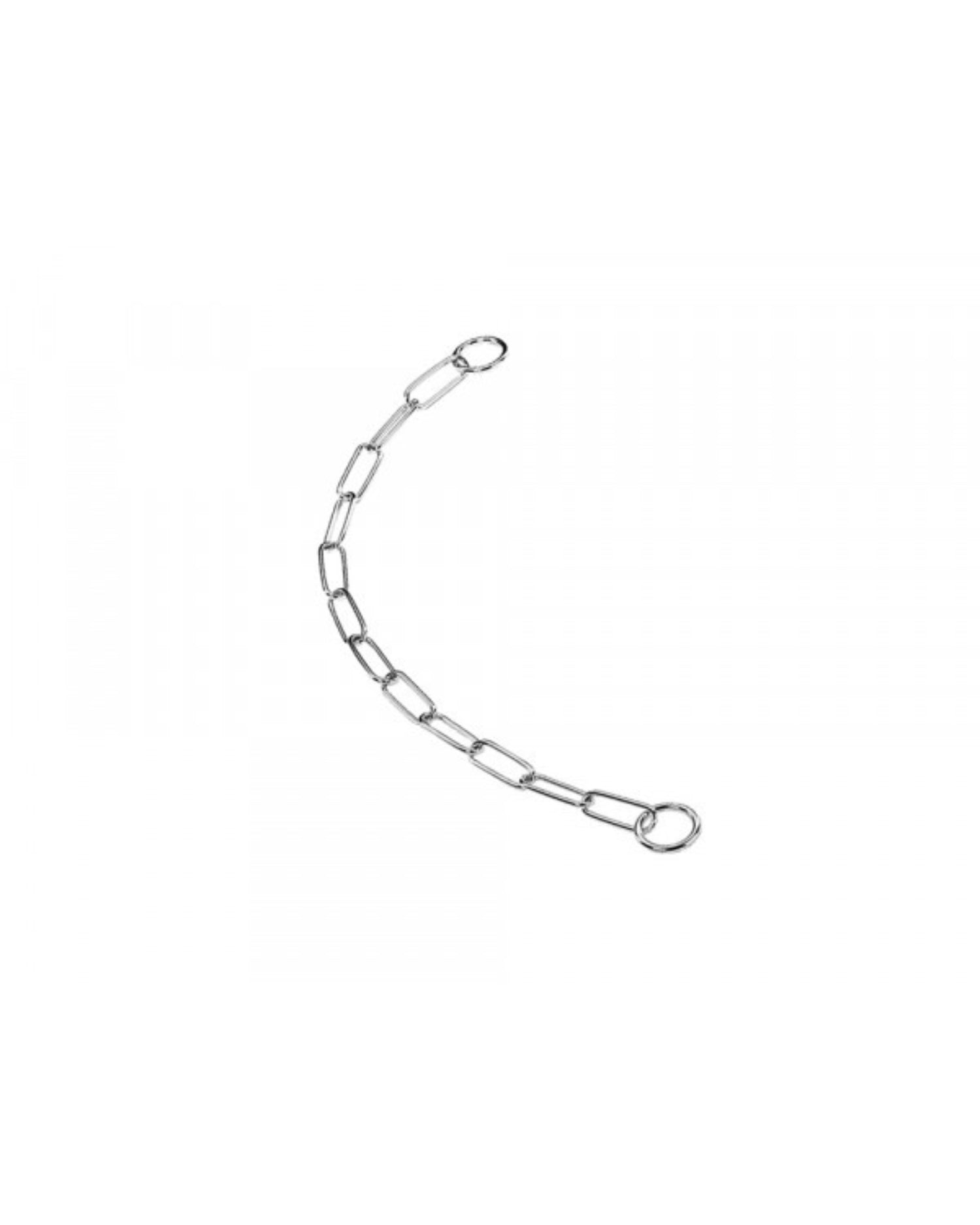 Collier chaine grandes mailles pour chien