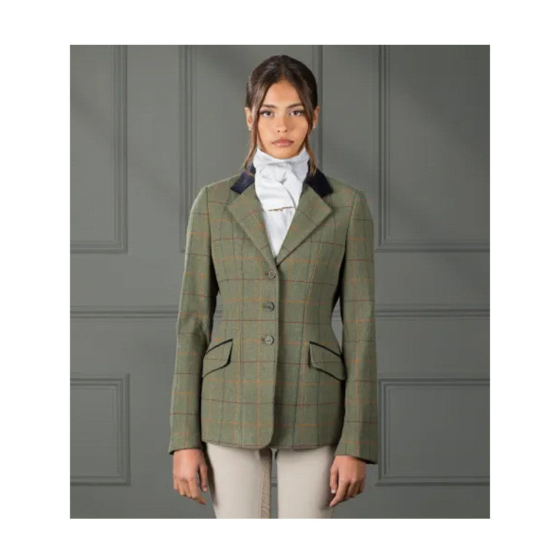 Veste d'équitation en tweed Saratoga
