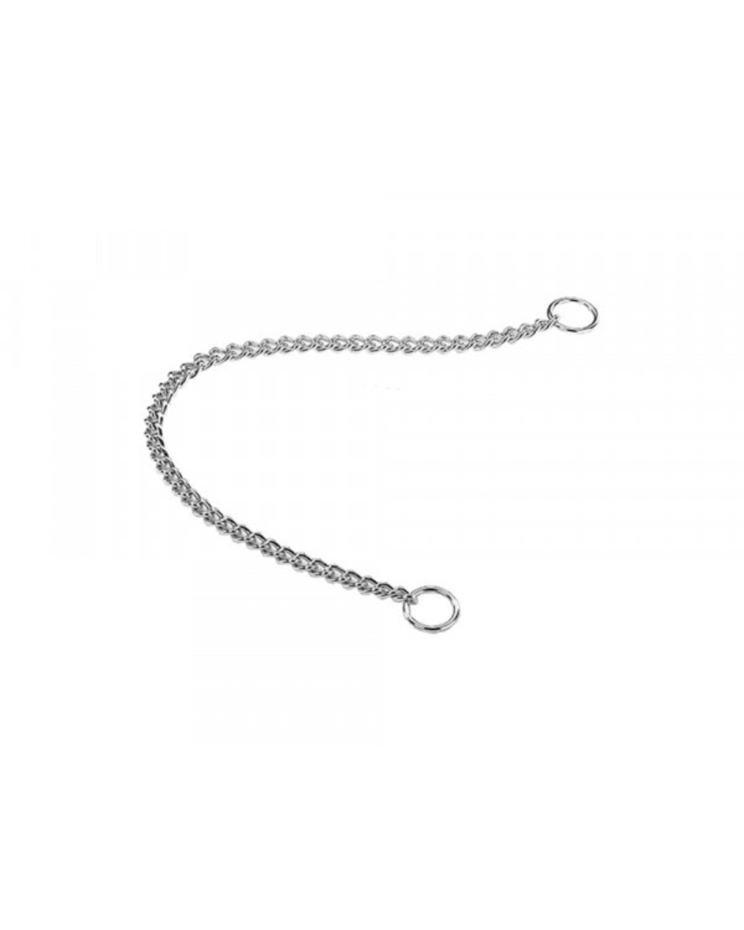 Collier chaine chrome petites mailles