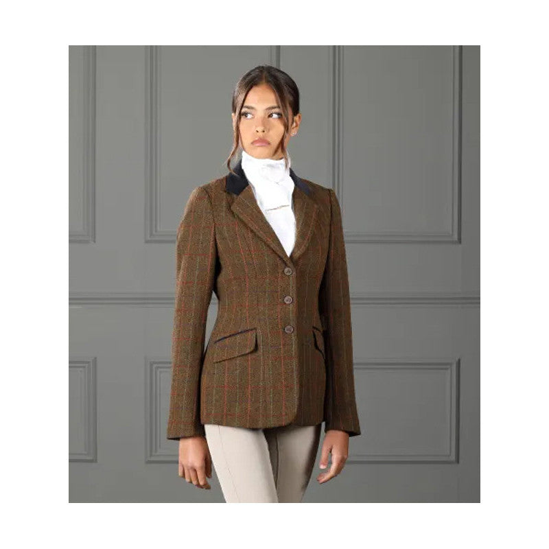 Veste d'équitation en tweed Saratoga