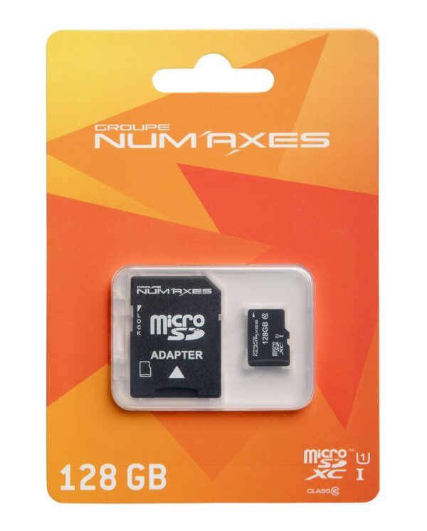 Carte Micro SD 128Gb Num'axes